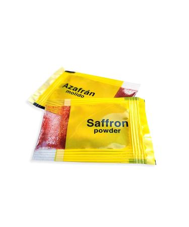 Pure Powdered Saffron Sachets - 5 Count (Pack of 1) - Buy Online on GoSupps.com