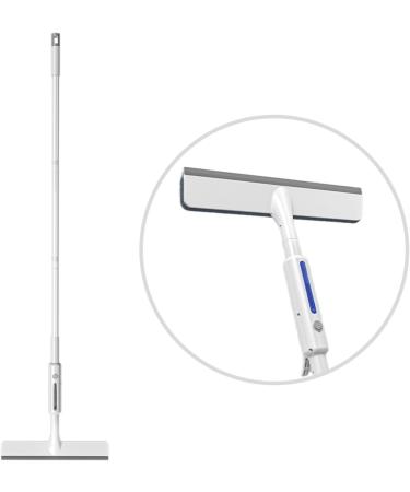 Puupaa Professional Squeegee Cleaner with Extendable Pole & Microfiber Scrubber Pads for Window Glass Mirrors Glass Doors Shower Screens Cleaner - Buy Online on GoSupps.com