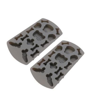 Alipis 2pcs Cake Mold Chocolate Small Tools Silica Gel