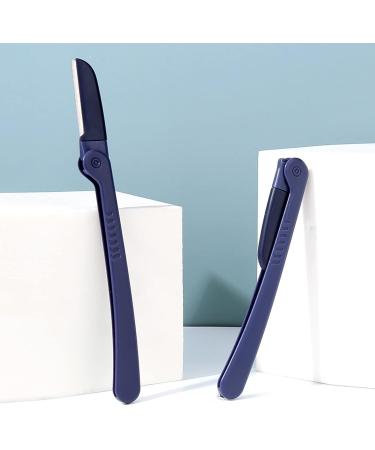 Premium Eyebrow Tweezers 2 Pack - Portable Stainless Steel Trimmers for Precision Plucking & Hair Removal | Ideal for Eyebrow Makeup - Buy Online on GoSupps.com