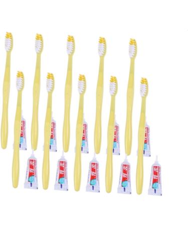 Buy Healvian 20 STK Disposable Mini Travel Toothbrush Set | Ideal for Hotels & On-the-Go | International Shipping Available - Buy Online on GoSupps.com