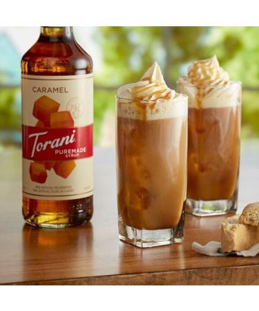Torani Puremade Caramel Flavour Syrup 750ml 2 Pack - Buy Online on GoSupps.com
