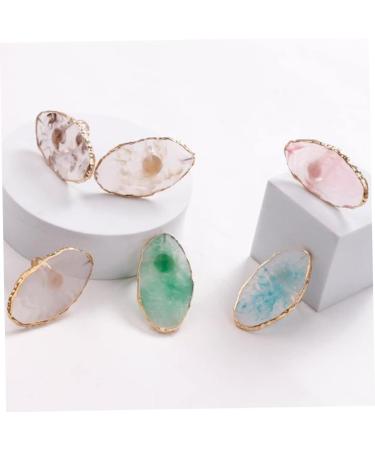 Nail Art Finger Ring Palette Polish Holder Color Mixing Plates Manicure Tools White nail polish holder ring - Buy Online on GoSupps.com
