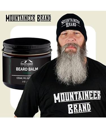 Mountaineer Beard Balm for Men | All-Natural Leave-In Conditioner | Moisturizes Dry Skin | Hydrates & Softens Beard | Timber Scent 2oz - Buy Online on GoSupps.com