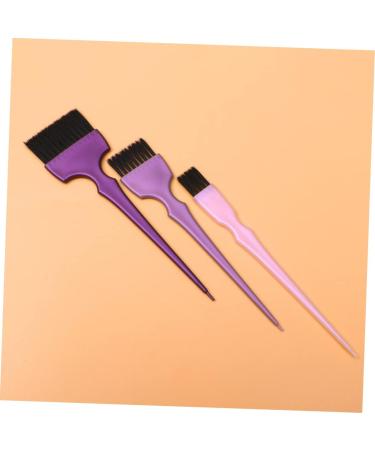 Angoily 1 Set Hair Dye Hair Tint Dye Tool Hair Coloring Hair Teasing Comb Purple Outfit Purple Suits Tools Dyeing Applicator Salon Accessories Barber Tool Medium Applicator Brush - Buy Online on GoSupps.com