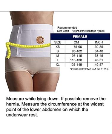 Corsinel Stoma Belt with Reinforcement Plate - Support for Hernia & Stoma | Seamless Stretch Material | 2XL XXL - Best Stability & Comfort - Buy Online on GoSupps.com