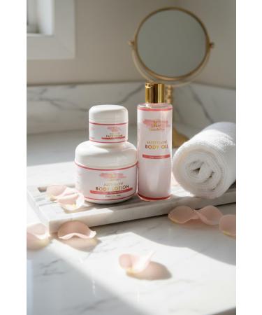 JazzyGlow Skin Care Set Face Cream Body Lotion Body Oil Even Skin Tone 3 Piece Kit-LaabelleGlow- - Buy Online on GoSupps.com