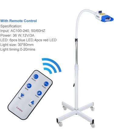 Yuland Teeth Whitening Lamp | 36W LED Dental Bleaching Light with Remote Control | Effective Teeth Whiteners | 1 Fl Oz - Buy Online on GoSupps.com
