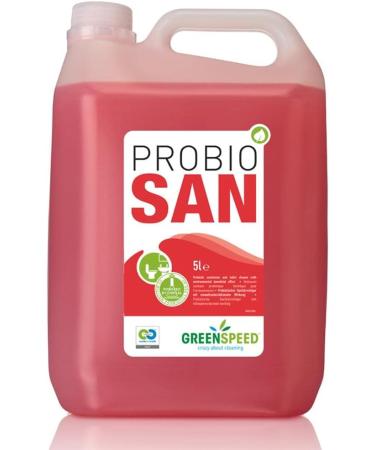Greenspeed Probio San Probiotic Washroom Cleaner 2 x 5 Litre - Buy Online on GoSupps.com