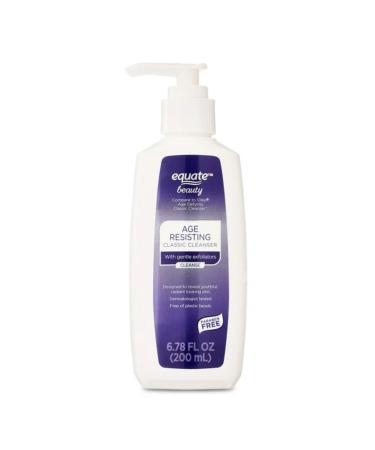 Equate Age Resisting Classic Cleanser for Healthy Younger Looking Skin 6.78 fl oz Age Defying Classic Cleanser