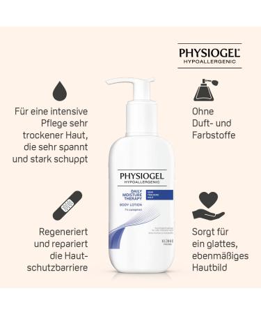 Physiogel Daily Moisture Therapy Body Lotion 400ml - Best Moisturizing Solution for Very Dry Skin - Quick Hydration & Skin Care Essentials - Buy Online on GoSupps.com