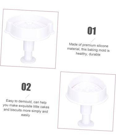 Zerodeko 8pcs Easter Stencils Easter Egg Chocolate Easter Candy Cookie Mould Small Dog Biscuits Ice Block Mold Easter Baking Dog Biscuits Small DIY Gift Silica Gel White Cake Mold Household - Buy Online on GoSupps.com