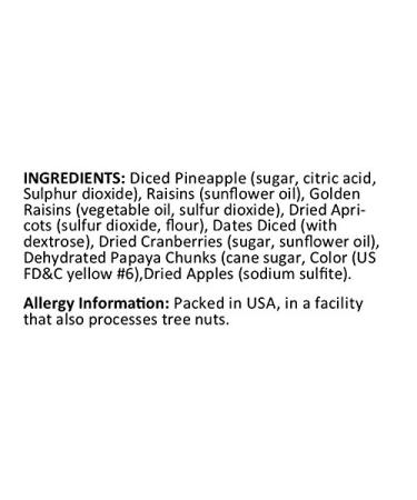 Buy Anna and Sarah Mini Fruit Trail Mix - 1lb Healthy Snack Assortment in Resealable Bag - Buy Online on GoSupps.com