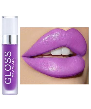 Edanta Kilshye Matte Lipsticks High Pigment Lip Gloss Velvet Liqud Lipstick Long Lasting Lips Glaze Makeup for Women and Girls Pack of 1 (Purple 7)
