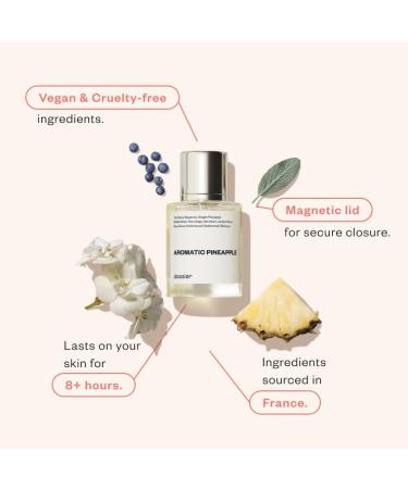 Dossier - Aromatic Pineapple - Eau de Parfum - Inspired by YL's - Perfume Luxury - Pure Infused - Paraben-Free - Vegan - For Men - Fragrance 1.7 oz (Spray 50ml) - Buy Online on GoSupps.com