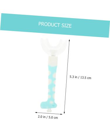 Beaupretty 6-Pack Children's U-Shaped Manual Toothbrushes - Silicone & ABS - Perfect for Kids' Dental Care - Buy Online on GoSupps.com