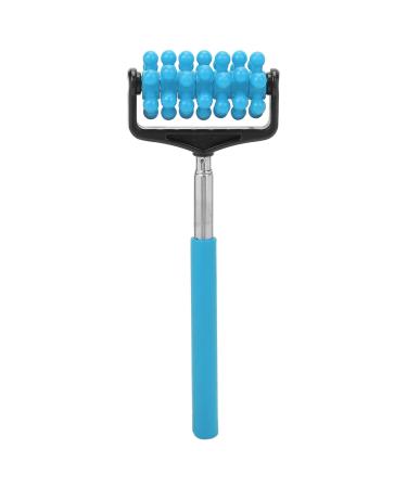 T-shaped massage scooters manual body scooters long-distance muscle rollers for muscle relief neck arm hind leg deep trigger points relieves muscle tension sky blue