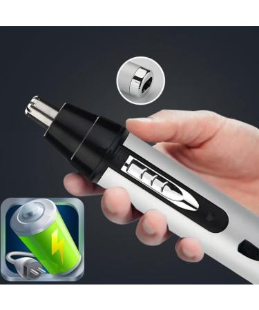 4 in 1 Women's Nose Hair Trimmer - Electric Ear & Facial Hair Clipper USB Rechargeable Perfect for Bathroom Grooming - Buy Online on GoSupps.com