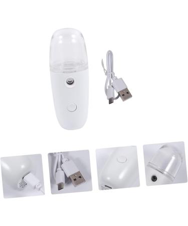 Beaupretty 1 Ensemble Appareil d'hydratation par pulv risation skincare skin care portable vide peau pulv risateur main brumisateur facial Face Humidificateur Plastique blanche - Buy Online on GoSupps.com