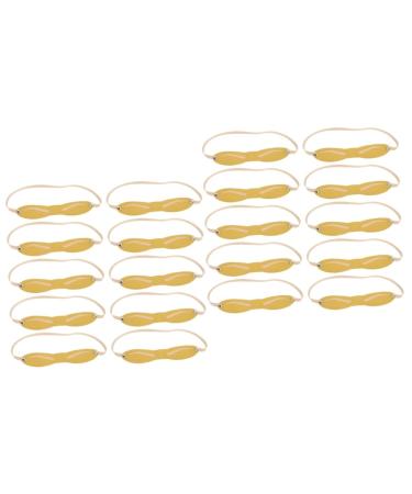 Housoutil 20 Pcs Eyebrow Practice Skin Practice Tool Eye Brow Pen False Proof Eyebrow Pencil