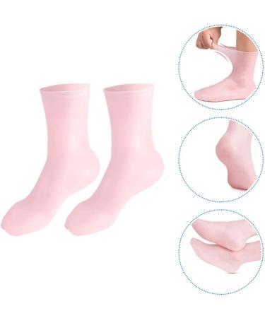 Beaupretty Moisturizing Foot Socks for Cracked Skin - Silicone Beach Socks for Men & Women | 20x10 cm - Buy Online on GoSupps.com