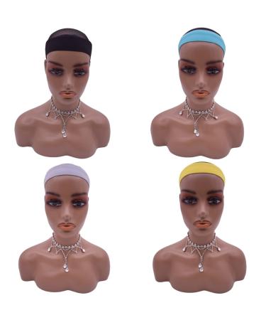 Elastic Wig Bands for Lace Melting - 4 PCS Black Wig Edge Bands for Secure Wig Placement - Buy Online on GoSupps.com