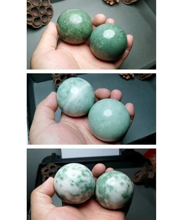 Buy Baoding Balls - Natural Jade Massage Ball Set for Stress Relief & Hand Therapy | International Shipping Available - Buy Online on GoSupps.com