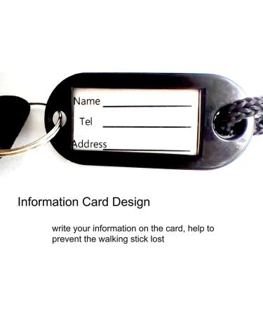 Walking Stick Wrist Straps with Card Holder - Set of 4 | Crutch Wrist Loop for Improved Mobility - Buy Online on GoSupps.com