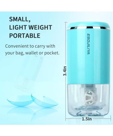 Unibana Contact Lens Cleaner Machine with USB Charger - Automatic Vibration Cleaning Kit for Soft Contact Lenses - Travel-Friendly (Blue) - Buy Online on GoSupps.com