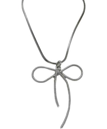 Oralgos Elegant Fashion Necklace - Stylish Snake Bone Choker with Loop Trailer for a Cool Collarbone Look - International Shipping - Buy Online on GoSupps.com