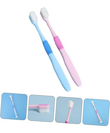 Beaupretty 2pcs Practical Toothbrush Set - Effective Toothbrush Cleaning for Personal Care | International Shipping Available - Buy Online on GoSupps.com