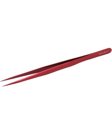 Buy Portable Corrosion Resistant Antimagnetic Soldering Tweezers for Mobile Phones & Watches - Optimal Wire Repair Tool (Red) - Buy Online on GoSupps.com