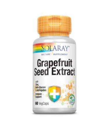 SOLARAY Grapefruit Seed Extract Immunity Formula Capsules 250 mg | 60 Count