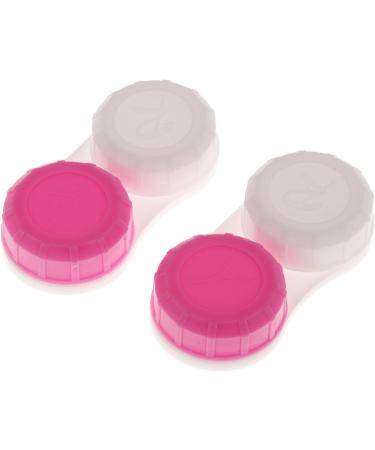 Premium Screw Cap Contact Lens Case - Durable Storage Box for Soaking & Protection | International Shipping Available - Buy Online on GoSupps.com