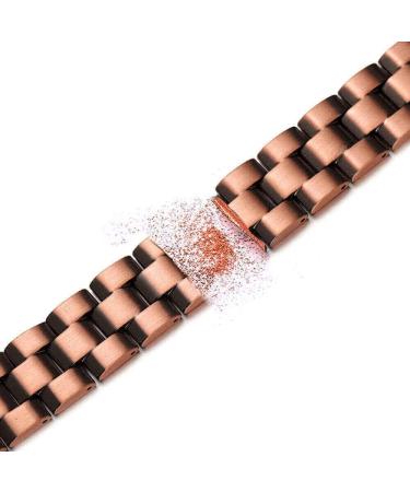 Magnetic Copper Bracelet for Men- Double Row Strength Magnets, 4 Element Design with Removal Tool, Gift Box included - Buy Online on GoSupps.com
