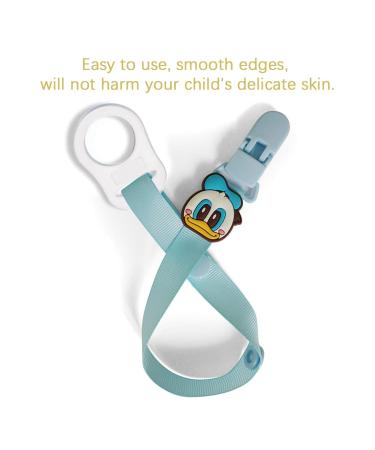 JSKWIKE 10 Silicone Ring Pacifier & Adapter for Pacifier Chains - Perfect for Baby Girls - Buy Online on GoSupps.com