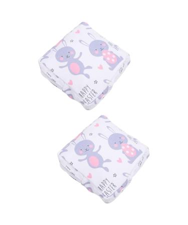 Lurrose external decoration 2 pieces storage bag decoration for the outdoor area Small organizer for outside decorative bags towel exchange slip insert container silent insert bag such as shown