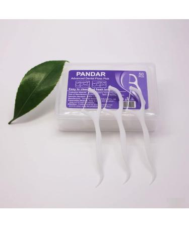 Advanced Fresh Clean Floss Picks - No Break No Shred Floss for Tight Teeth - 50 Pieces | International Shipping Available - Buy Online on GoSupps.com