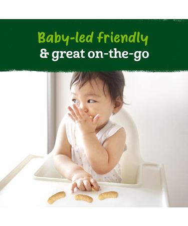 Gerber Organic Lil Crunchies Plant-tastic White Bean Hummus - 1.59oz (Pack of 6) - Buy Online on GoSupps.com