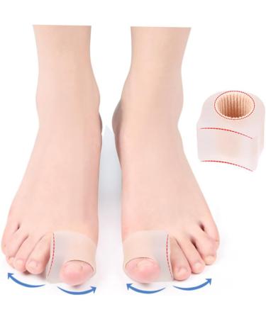 BESPORTBLE 2 Pairs Toe Separator Bunion Cushion Sleeves - Big Toe Separators for Men - Multi-Use Tool for Bunion Relief - Thumb Protector Included - Buy Online on GoSupps.com