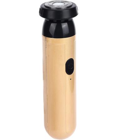 Electric Shaver Electric Beard Trimmer Portable Cleaning for Men (Gold) - Buy Online on GoSupps.com