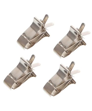 Xpex 4 pieces of parrot fruit vegetables feeder clip birds feeder feeder device bird cage accessories metal clips for paraso