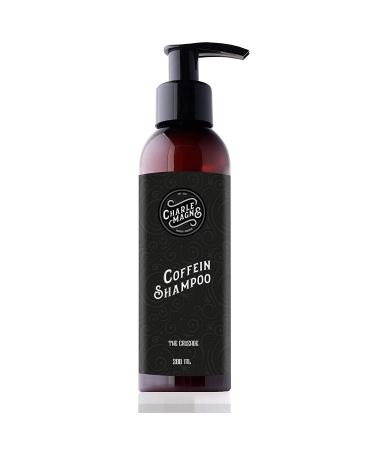 Charlemagne caffeine shampoo - Men's shampoo - shampoo hair loss men - anti hair loss caffeine men shampoo - hair shampoo men hair shampoo men shampoo pump dispenser 200 ml - men hair shampoo 200.00 ml (1 Pack)