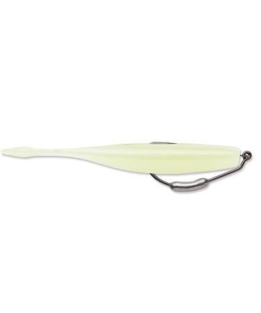 Storm 360GT Manta Tail w/Hook Soft Plastic Swimbait Glow 4 Inch