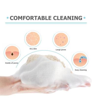 KIPETTO 15 Pieces Natural Sisal Soap Bags - Exfoliating Vegan Drawstring Bags for Shower & Bath - 14 x 9 cm - Buy Online on GoSupps.com