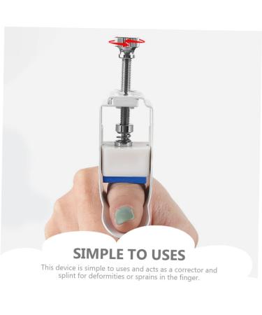 NOLITOY Splint Buddy - Mallet Guard Stabilizer | Broken Joint Splint & Fixer | 7.8X7X2.3CM White | International Shipping Available - Buy Online on GoSupps.com