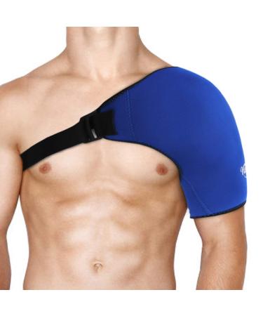 Hilph Shoulder Ice Pack Rotator Cuff Cold Therapy  Reusable Ice Pack for Shoulder Injuries Adjustable Shoulder Ice Wrap with Cold Pack for Swelling  Shoulders Surgery  Tendonitis  Bursitis 1 Count (Pack of 1)