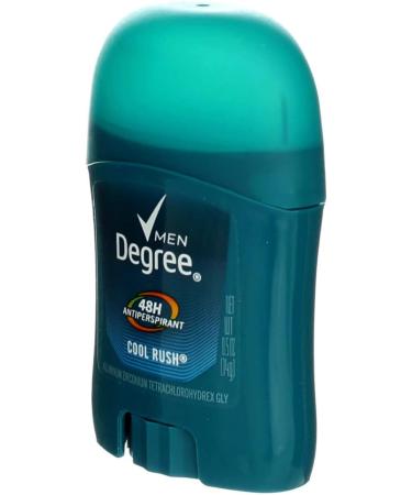 Degree Men Cool Rush Antiperspirant Stick Trial Size 0.5oz (Pack of 10) - Buy Online on GoSupps.com