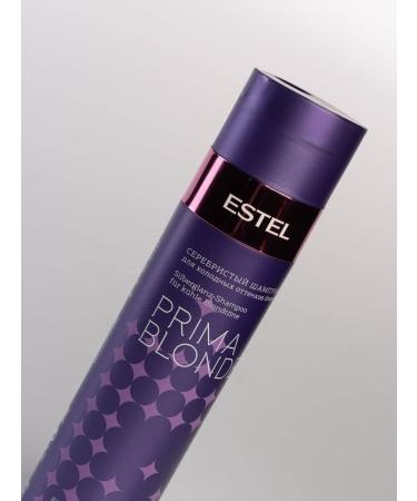 Estel Prima Blonde Silver Shampoo 250ml - Color Protection for Cool Blonde Tones | International Shipping Available - Buy Online on GoSupps.com