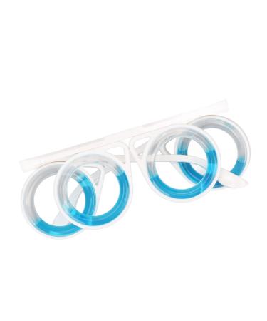 Anti Motion Sickness Glasses Ultra Light Portable Nausea Relief Glasses for Sport Travel No Lens Liquid Glasses